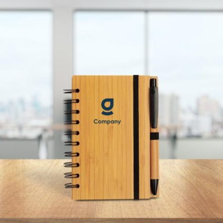 Bamboo Notebook A6 and Pen set-1 Bamboo Notebook A6 and Pen set