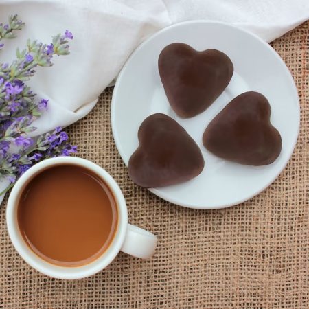 Chocolate Gingerbread Hearts