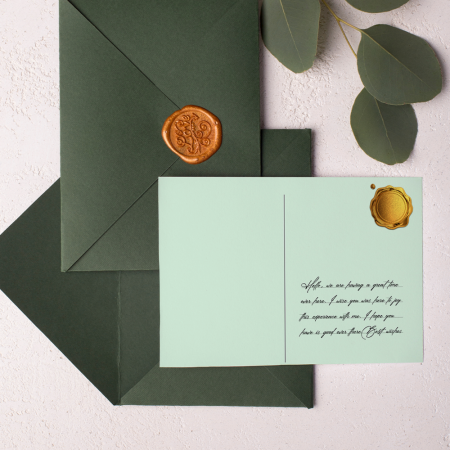 Postcards with Exclusive Finishes-2 Postcards with Exclusive Finishes