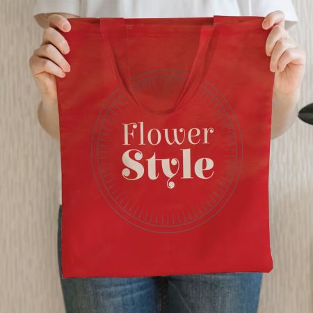 Short Handle Cotton Bags-5 Short Handle Cotton Bags