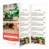 Z-fold leaflets