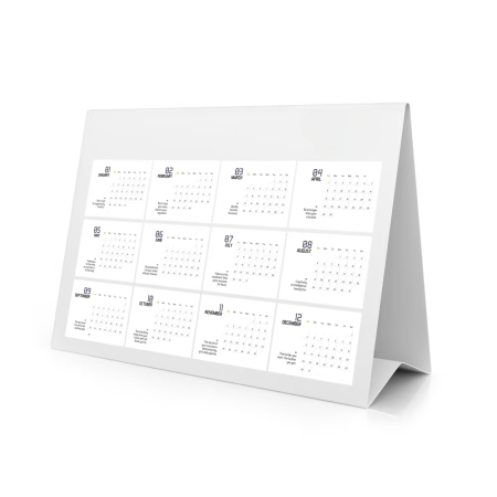 Calendars Folded